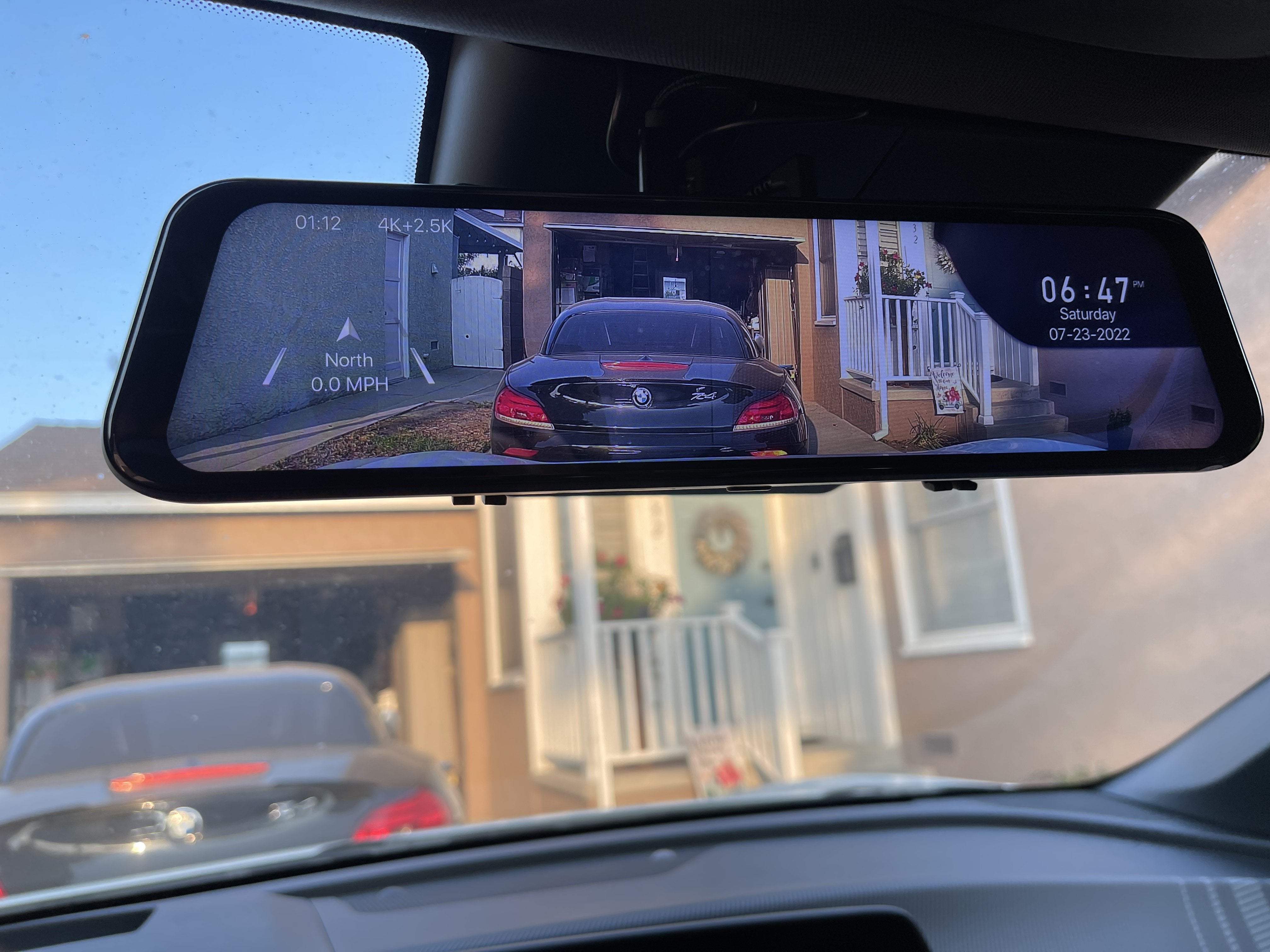 Dash Cam powered by rearview mirror : r/KiaNiroEV